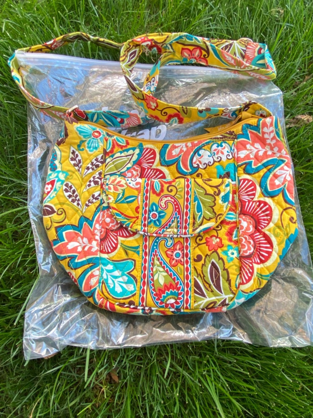 Vera Bradley Claire Quilted Floral Crossbody Bag
